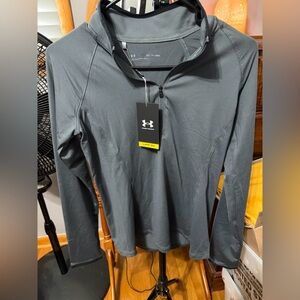 Under Armour Dark Gray Golf Half-Zip Pullover